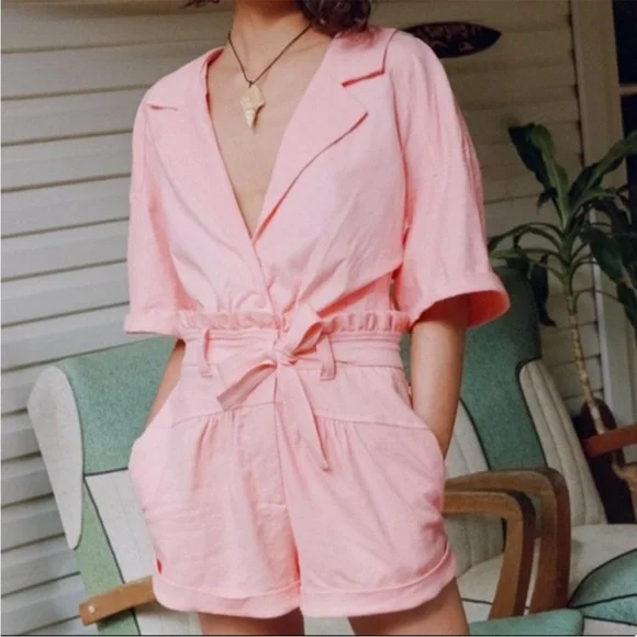 For Love & Lemons Millie Romper - Picture 2 of 8